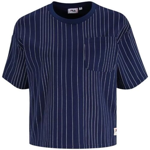 Abbigliamento Donna T-shirt maniche corte Fila - faw0420 Blu