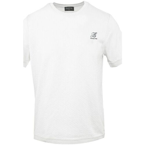 Abbigliamento Uomo T-shirt maniche corte Ferrari & Zenobi - tshmz Bianco