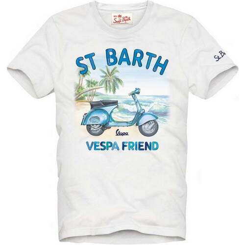 Abbigliamento Uomo T-shirt maniche corte Mc2 Saint Barth SKU_275919_1545093 Bianco