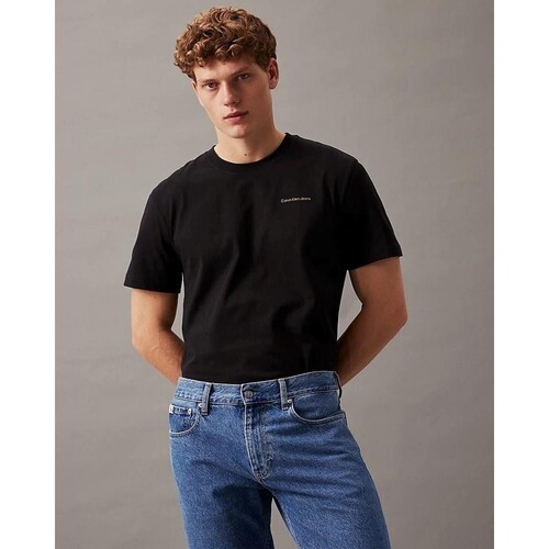Abbigliamento Uomo T-shirt maniche corte Calvin Klein Jeans J30J325679 Nero