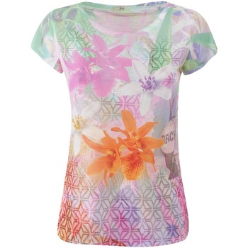 Abbigliamento Donna T-shirt & Polo Yes Zee T236 Y101 Multicolore