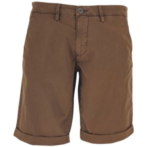 Abbigliamento Uomo Shorts / Bermuda Modfitters Pantaloncini Brighton Uomo Jungle Marrone