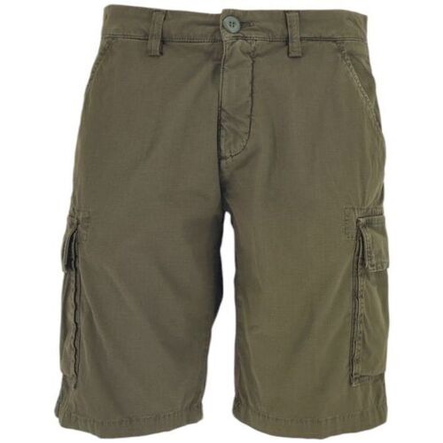 Abbigliamento Uomo Shorts / Bermuda Modfitters Pantaloncini Dover Ripstop Uomo Military Verde