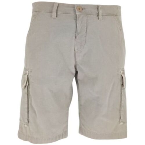 Abbigliamento Uomo Shorts / Bermuda Modfitters Pantaloncini Dover Ripstop Uomo Stone Beige