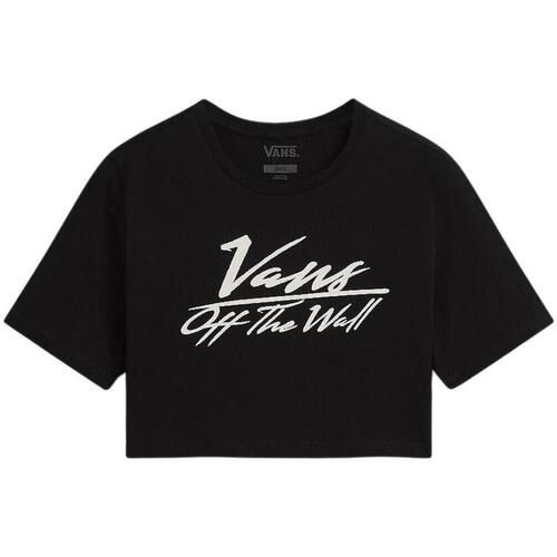 Abbigliamento Donna T-shirt & Polo Vans  Nero