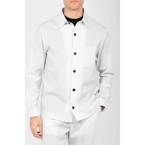 Abbigliamento Uomo Camicie maniche lunghe Be Able BLAKEFLT AVORIO Bianco
