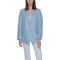 Image of Giacca Vero Moda Vmmindy Ls Loose Pinstripe Linen 10304657067