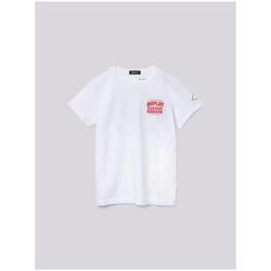 Abbigliamento Bambino T-shirt maniche corte Replay T-shirt girocollo con vestibilità regolare SB7404.057 Bianco
