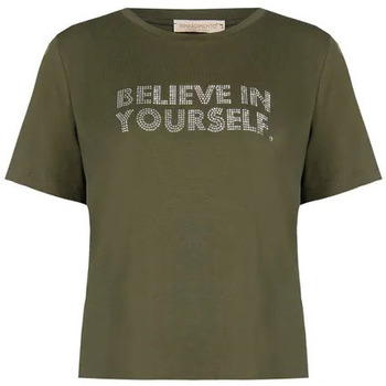 Abbigliamento Donna T-shirt maniche corte Rinascimento CFC0119447003 Verde