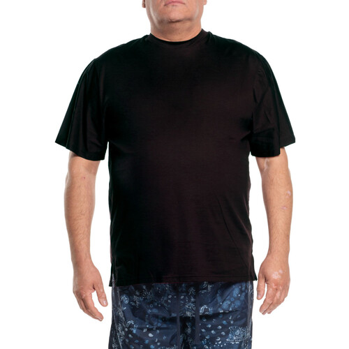 Abbigliamento Uomo T-shirt maniche corte Max Fort P24462 Nero