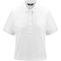 Abbigliamento Donna T-shirt maniche corte K-Way k51279w-001 Bianco