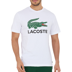 Abbigliamento Uomo T-shirt & Polo Lacoste TH1285 Bianco