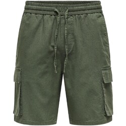 Abbigliamento Uomo Shorts / Bermuda Only & Sons  22028269 Verde