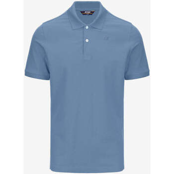 Abbigliamento Uomo T-shirt & Polo K-Way K5127WB 171 Blu