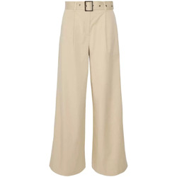 Abbigliamento Donna Pantaloni Karl Lagerfeld pantaloni palazzo beige Beige