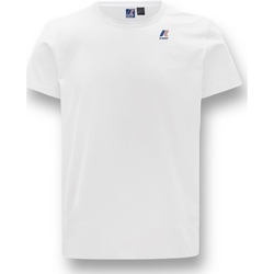 Abbigliamento Uomo T-shirt & Polo K-Way K007JEO 001 Bianco