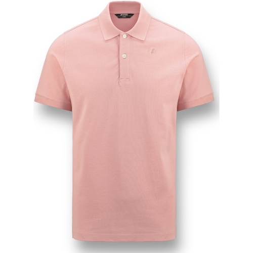 Abbigliamento Uomo T-shirt & Polo K-Way K5127BW W7C Rosa