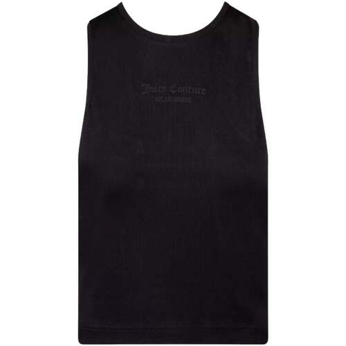 Abbigliamento Donna Top / T-shirt senza maniche Juicy Couture SKU_274875_1538923 Nero