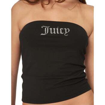 Abbigliamento Donna Top / T-shirt senza maniche Juicy Couture SKU_274887_1538981 Nero
