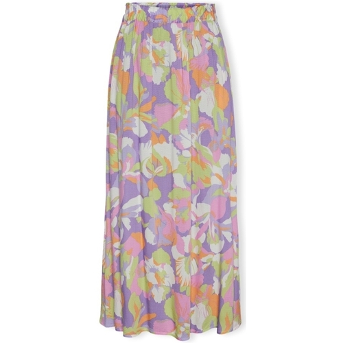 Abbigliamento Donna Gonne Y.a.s YAS Noos Simula Skirt - Bougainvillea Multicolore