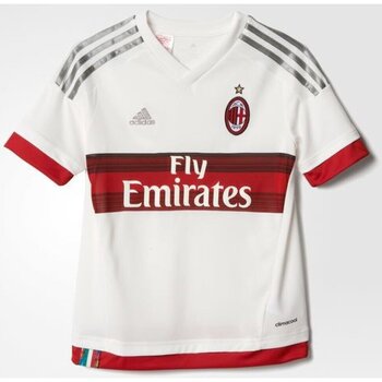 Abbigliamento Unisex bambino T-shirt & Polo adidas Originals Maglia Milan Away jr 15/16 Bianco