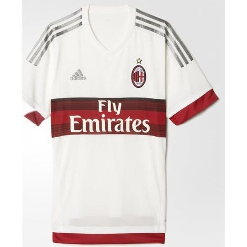 Abbigliamento Uomo T-shirt & Polo adidas Originals Maglia Milan Away 15/16 Bianco