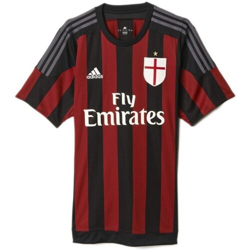 Abbigliamento Uomo T-shirt & Polo adidas Originals Maglia Milan Home 15/16 Rosso