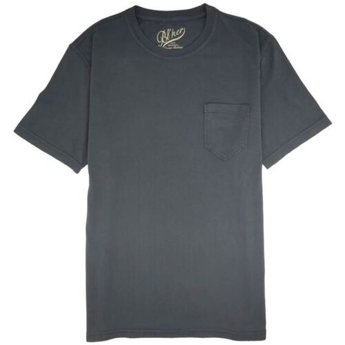 Abbigliamento Uomo T-shirt maniche corte Bl'ker T-shirt Freeport Poket Jersey Uomo Black Nero