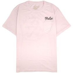 Abbigliamento Uomo T-shirt maniche corte Bl'ker T-shirt Surf Club Felix Uomo Light Pink Rosa