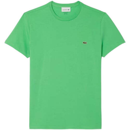 Abbigliamento Uomo T-shirt & Polo Lacoste T-Shirt e Polo Uomo  TH6709 UYX Verde Verde