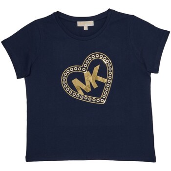 Abbigliamento Bambina T-shirt maniche corte MICHAEL Michael Kors R30006 Blu