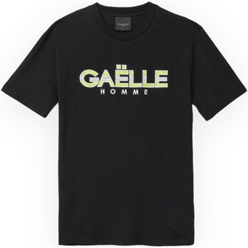Abbigliamento Uomo T-shirt & Polo GaËlle Paris GAABM00113PTTS0043 NE01 Nero