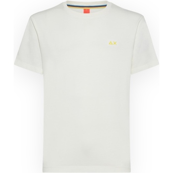 Abbigliamento Uomo T-shirt & Polo Sun68 T34145 31 Bianco