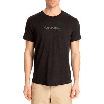 Abbigliamento Uomo T-shirt maniche corte Calvin Klein Jeans KM0KM00960 Nero