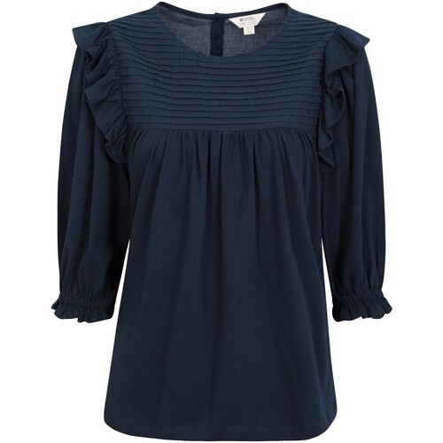 Abbigliamento Donna T-shirts a maniche lunghe Mountain Warehouse Crete Blu