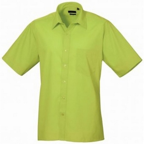 Abbigliamento Uomo Camicie maniche corte Premier Poplin Verde