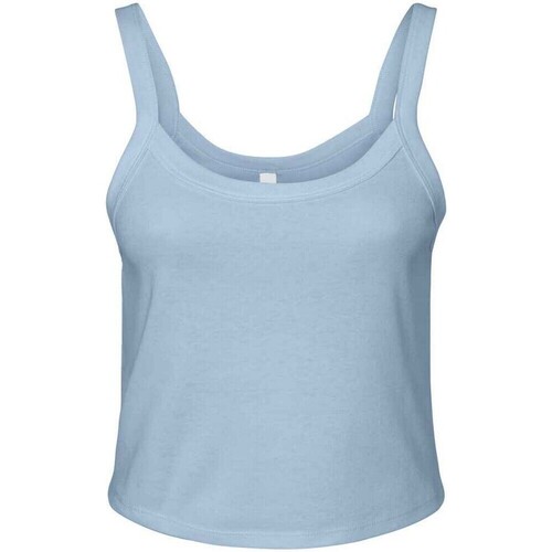 Abbigliamento Donna Top / T-shirt senza maniche Bella + Canvas PC6973 Blu
