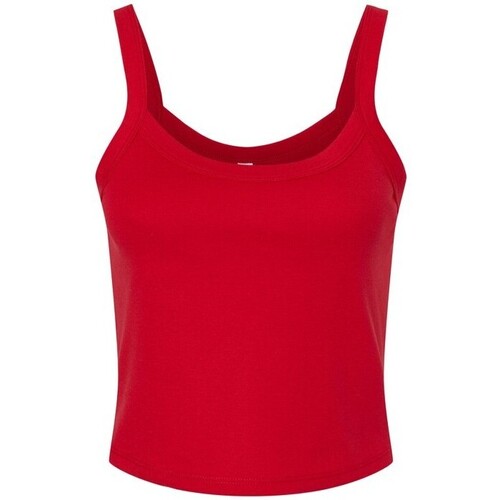 Abbigliamento Donna Top / T-shirt senza maniche Bella + Canvas PC6973 Rosso