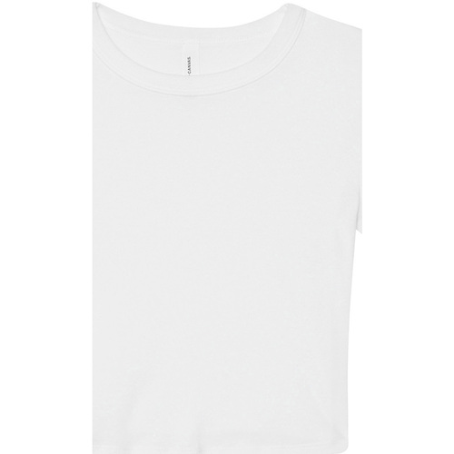 Abbigliamento Donna T-shirts a maniche lunghe Bella + Canvas RW9975 Bianco