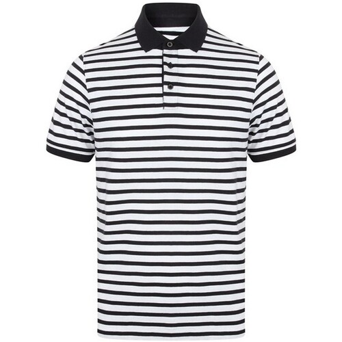 Abbigliamento T-shirt & Polo Front Row FR230 Bianco