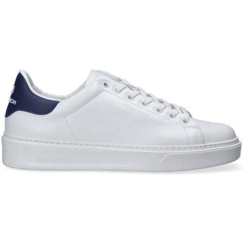 Scarpe Uomo Sneakers basse Woolrich sneakers in pelle bianca Bianco