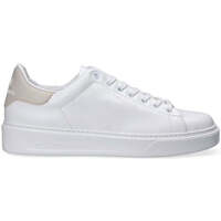 Scarpe Uomo Sneakers basse Woolrich sneakers in pelle bianca Bianco