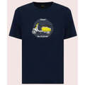 Image of T-shirt Effek T-SHIRT BLU CON GRAFICA