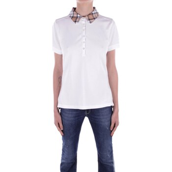 Abbigliamento Donna T-shirt maniche corte Barbour LML0633 Bianco