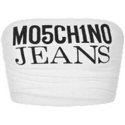 Abbigliamento Donna Top / T-shirt senza maniche Moschino SKU_281749_1585182 Bianco