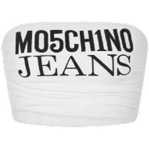 Abbigliamento Donna Top / T-shirt senza maniche Moschino SKU_281749_1585182 Bianco