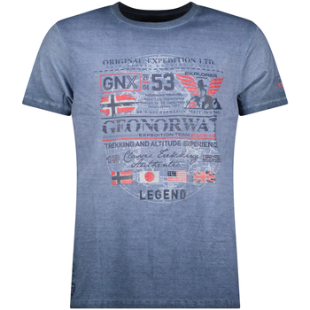 Abbigliamento Uomo T-shirt maniche corte Geo Norway SW1562HGNO-NAVY Blu