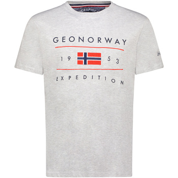 Abbigliamento Uomo T-shirt maniche corte Geo Norway SY1355HGN-Blended Grey Grigio