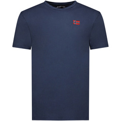 Abbigliamento Uomo T-shirt maniche corte Geographical Norway SY1363HGN-Navy Marine