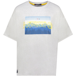 Abbigliamento Uomo T-shirt maniche corte Geographical Norway SY1369HGN-Blended Grey Grigio